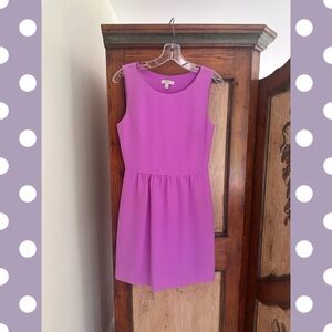 J. Crew Purple Mini Dress